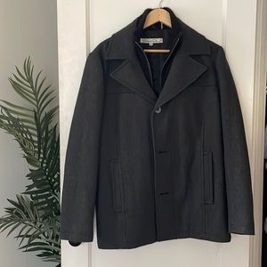 Men’s Kenneth Cole double breasted wool coat